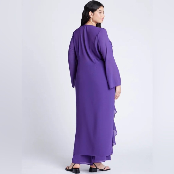 Eloquii Ruffle Duster - Picture 3 of 3